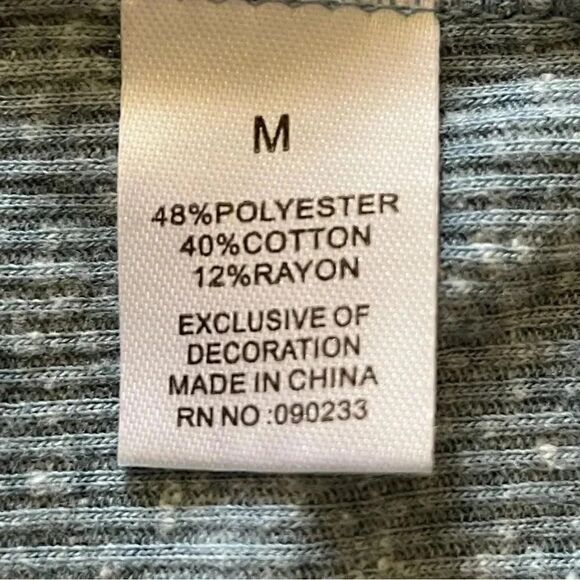 Me To We Blue Spaghetti Straps Cropped Essential Cotton Blend Tank Too SZ M - Picture 5 of 6